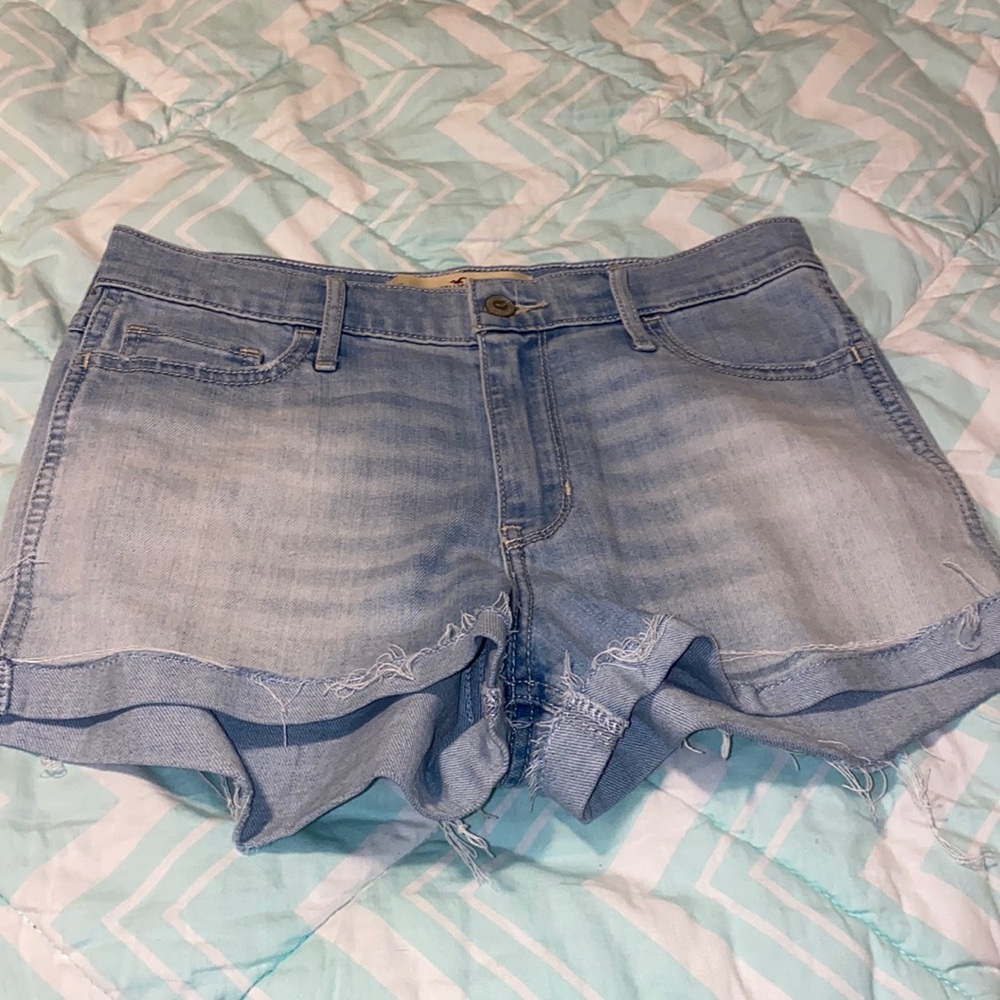 hollister high rise shorts